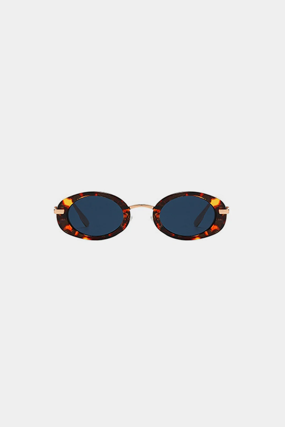 Metallic Oval Sunglasses - Image 5