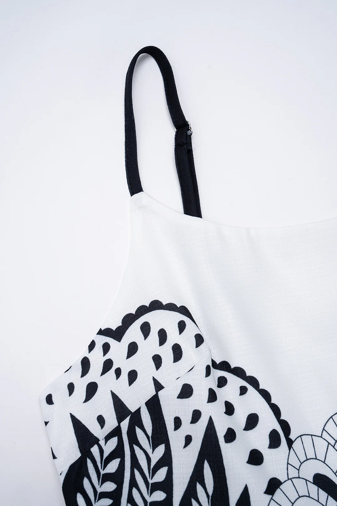 Contrast Floral Print Slip Sleeveless Maxi Dress - Image 3