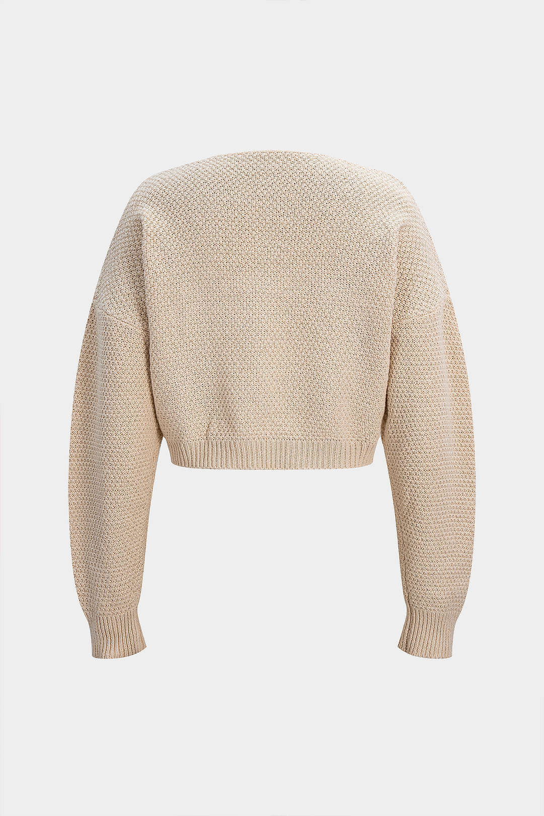 Cable Knit Long-Sleeve Top - Image 2