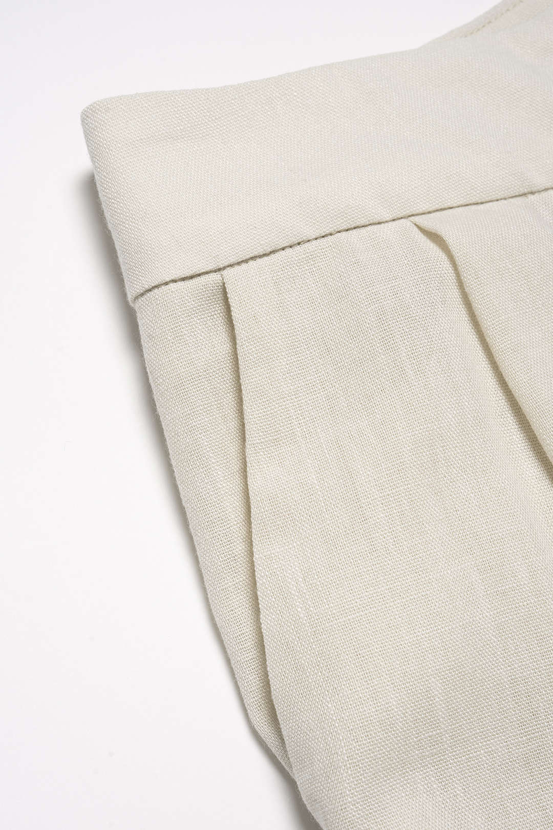 Solid Asymmetrical Wide Leg Pants - Image 3