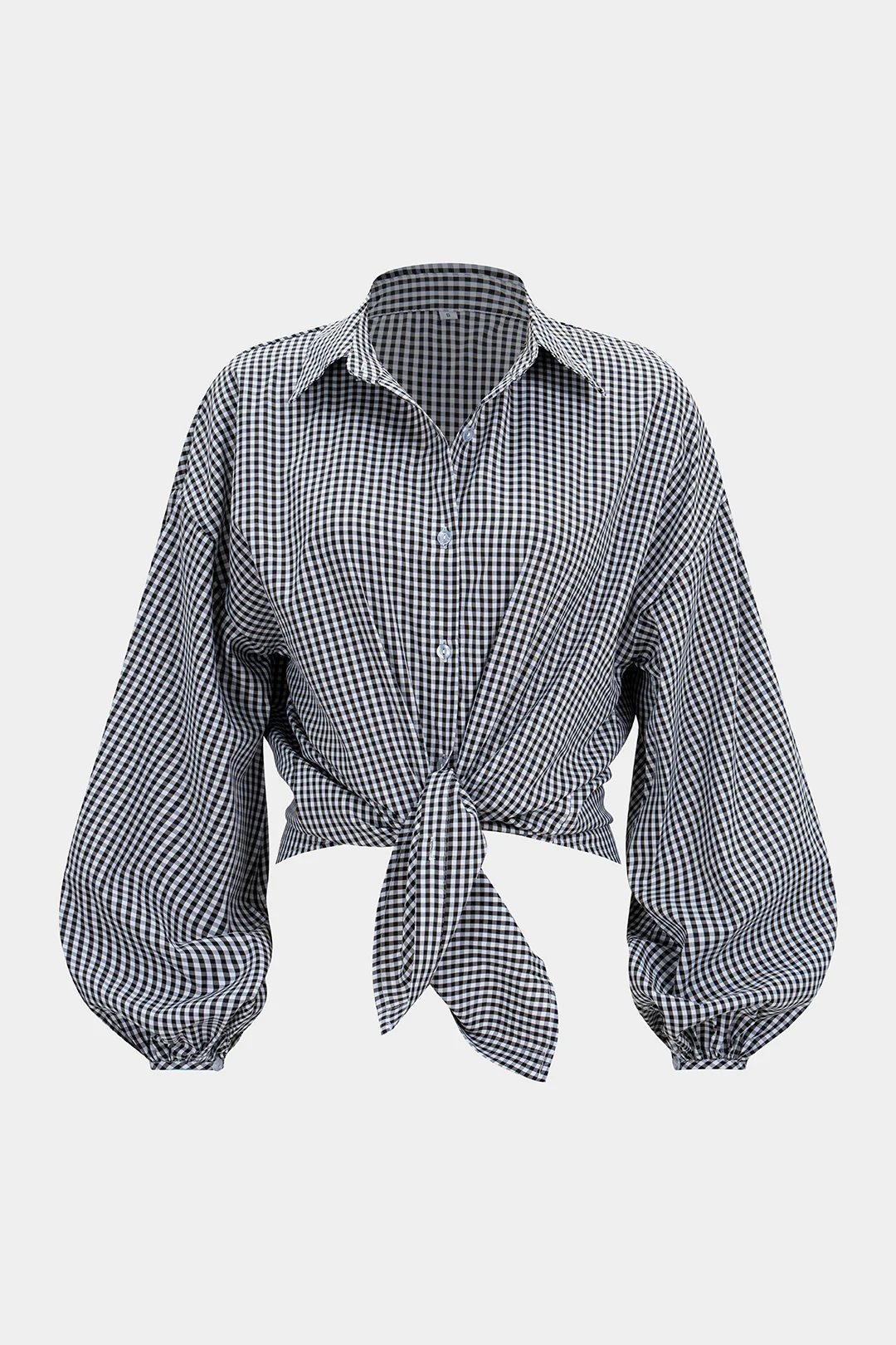 Plaid Print Long Sleeve Shirt
