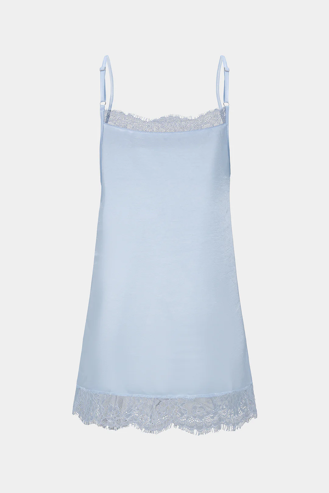 Satin Patchwork Lace Cami Top - Image 2