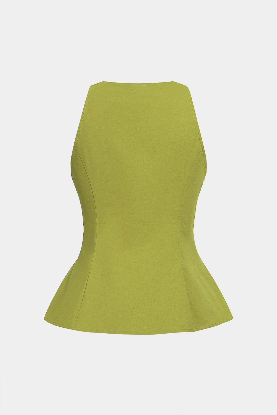 Knotted V-Neck Tank Top - Image 2